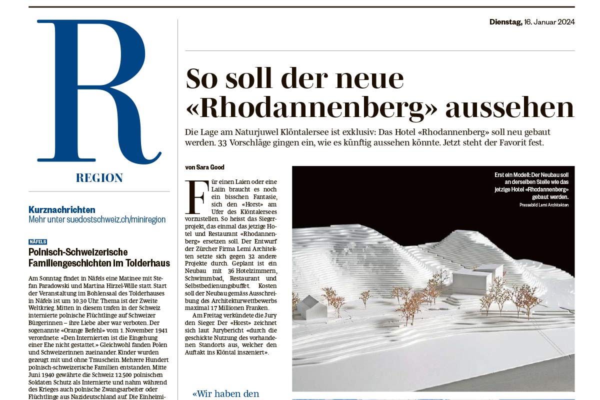 Aktueller Zeitungsbericht